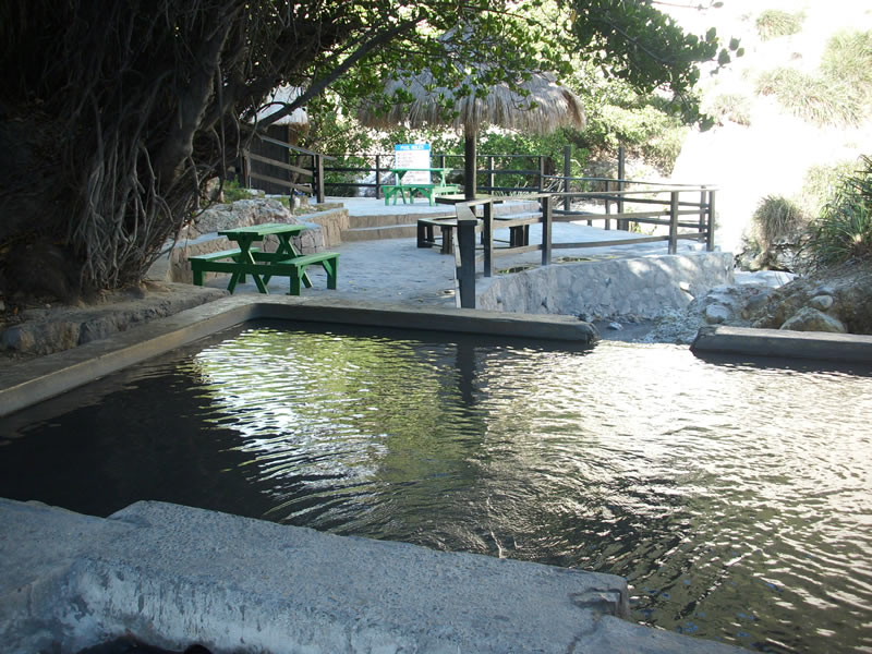 Hot water pool